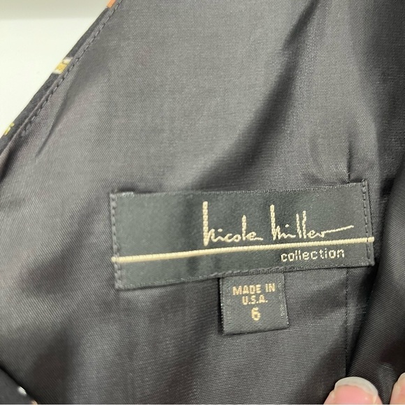 Vintage Nicole Miller Collection 100% Silk Novelty Strawberry Ice-cream print - Picture 5 of 7